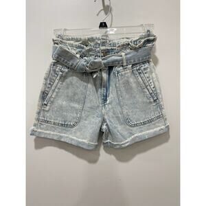 NWT - tracktr denim short paperbag